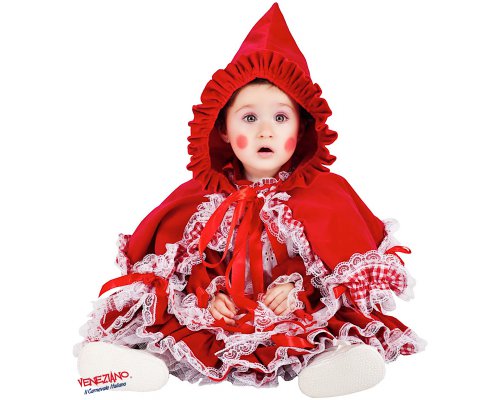 Costume di carnevale PICCOLA CAPPUCCETTO ROSSO LUSSO